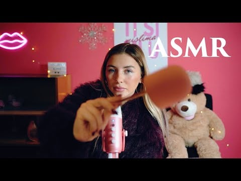 ASMR Fluffy Mic Scratching for Sleep (Face Brushing, No Talking)