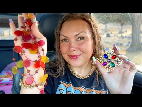 asmr/ vintage jewelry HAUL (tingly sounds, gorgeous jewels💎✨❤️)