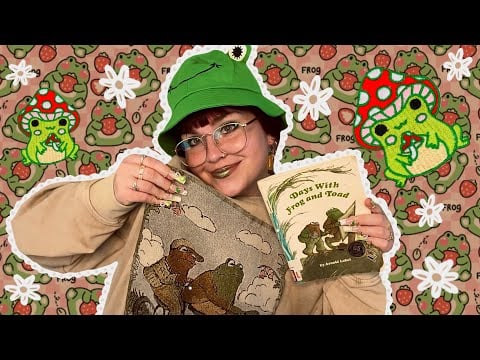 ASMR Autistic: Frog and Toad Ramble 💚🎀🐸🩷 (neurodivergent friendly, whispering ramble, tapping)