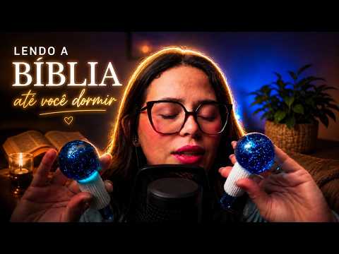 ASMR CRISTÃO - Lendo a Bíblia até você dormir