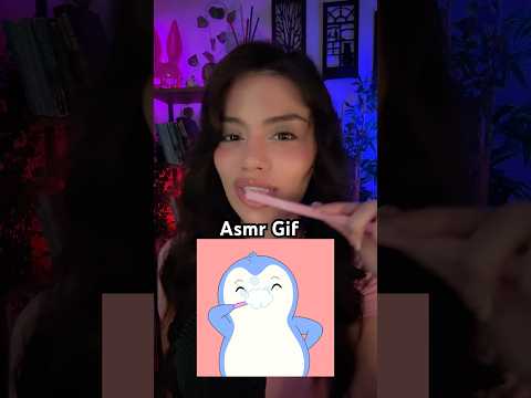 Gif ASMR Challenge 🥰 Sondaki bi tık yordu 😜 #asmr #asmrshorts #asmrgif