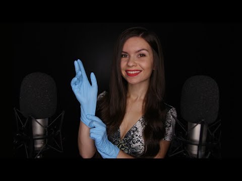 ASMR - Sensitive Latex Glove Sounds 💙