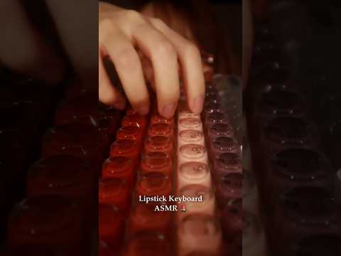💄 Glossy Lipstick Keyboard #asmr #keyboard #typing
