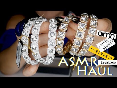 ASMR Haul *Bebe *Steve Madden *Forever21 *Aim'n