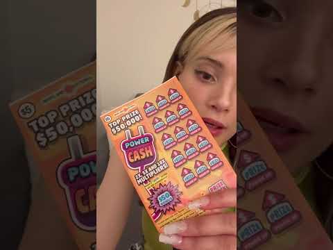 Scratch offs! ASMR #lottery #scratchoff #asmr