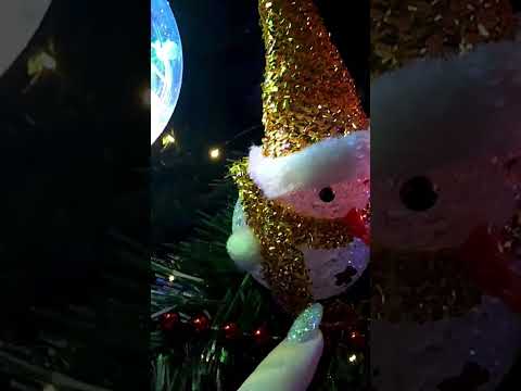 ASMR tracing snowman #asmr #tracing