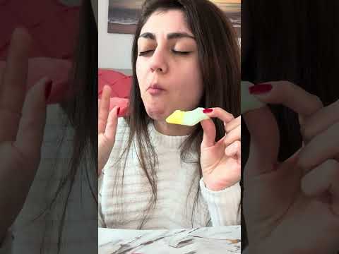 Honest Swedish candy reaction😳 #asmr #asmrsounds #asmrvideo #asmreating #asmrfood #asmrcommunity