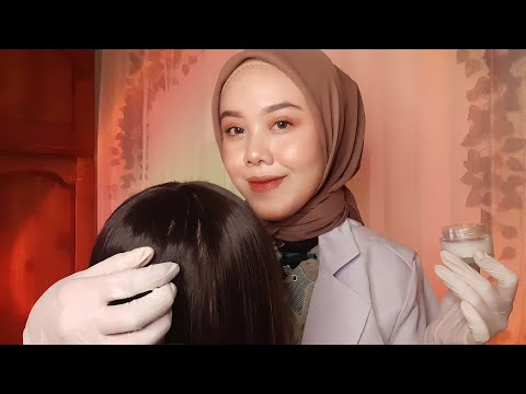 ASMR Scalp Check & Treatment for Eczema | Dermatologist Roleplay