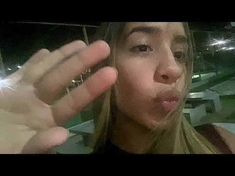 ASMR VLOG - VAMOS AL PARQUE + COMIENDO HAMBURGUESA - AMNY ASMR