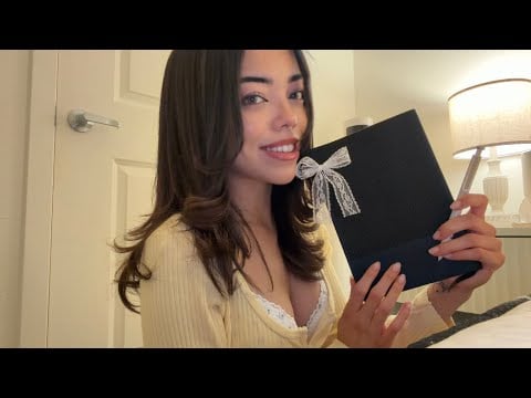ASMR Bedtime Checklist! (getting you ready for bed) 