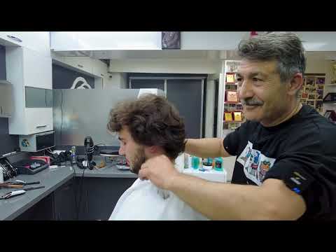 ASMR HAIR AND BEARD SHAVING AND RELAXING MASSAGE WITH ORIGINAL VOICE