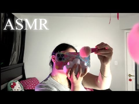 ASMR doing your makeup 💄(loud & aggressive)