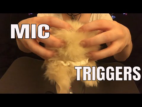 ASMR- 15+ Fast and Aggressive Mic Triggers (No Talking)