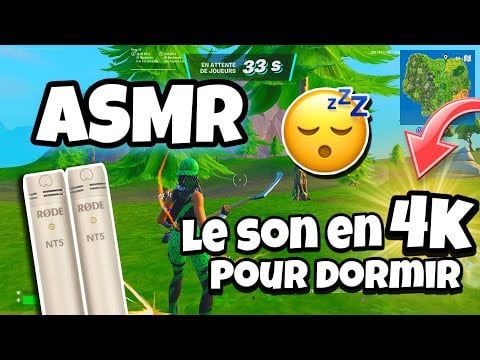 ASMR Français • AVEC LE SON EN 4K POUR T'ENDORMIR avec LES RODE NT5 😴 (99,9% de chance de dormir)
