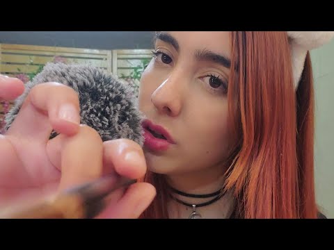 Asmr visual con mouth sounds y bes0s intens0s(No talking)