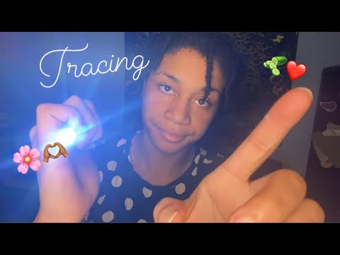 ASMR - Face and Light Tracing (Alana)