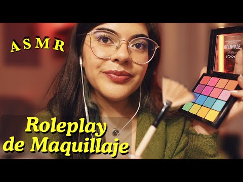 ASMR Te maquillo ✨ Roleplay de maquillaje ultra relajante 😴