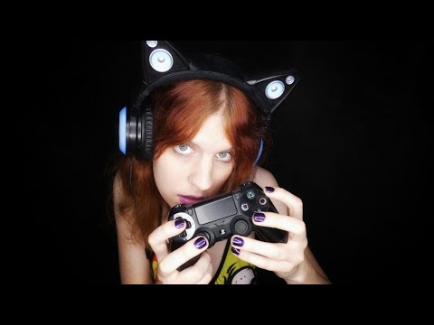 ASMR | 4K Playstation 4 (No Talking) | Controller Sounds