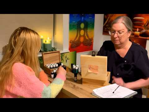 ASMR Organising and labelling essential oils (Unintentional ASMR, Real person ASMR)