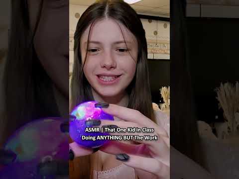 ASMR | That One Kid in Class Doing ANYTHING BUT The Work ─♡─ #asmr #asmrroleplay #comedyasmr