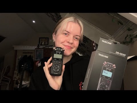 ASMR | Unboxing and Testing my New Microphone !!!!