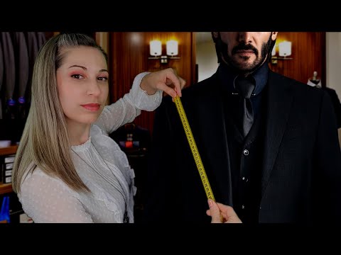 SASTRE ASMR | Eres JOHN WICK y Necesitas un NUEVO TRAJE | Roleplay "Realista " | SusurrosdeSurr