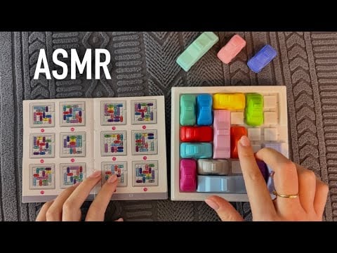 🚦 ASMR - Playing Rush Hour / traffic JAM - Clicky Whispers