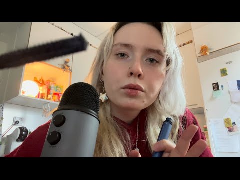 lofi asmr! [subtitled] makeup roleplay! mouth sound!