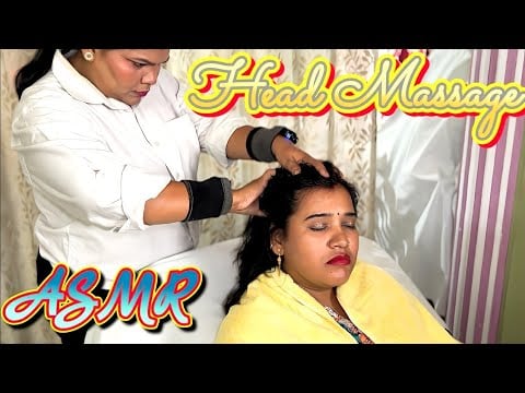 ASMR || Head Massage & Hair Therapy || Reduce Stress & Pain | TherapisT VANTI #asmr #insomnia #vanti