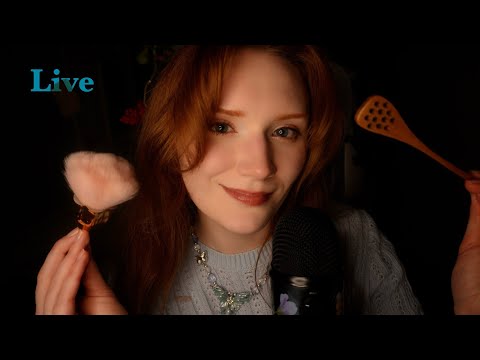 ASMR😴Spit painting,Honey spoon,Clicky Inaudible whisper,Mouth sounds,Jellyfish🪼Head massage💆‍♀️ 