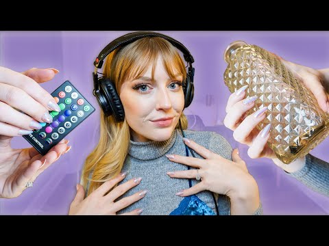 ASMR Long Nail Tapping - So Many Triggers!