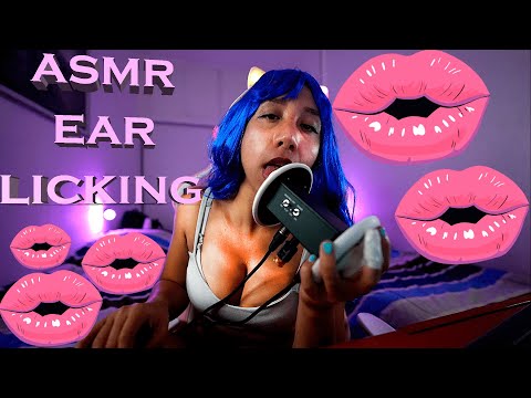 ASMR | EAR LICKING | 4K ULTRA HD 🌈