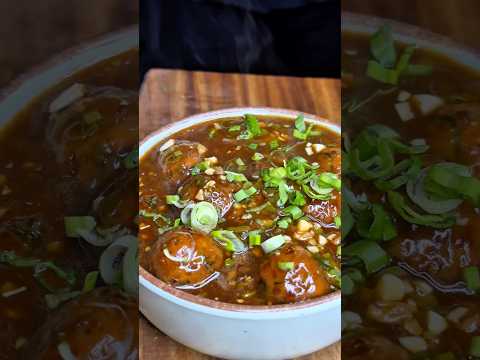 Veg Manchurian ASMR Cooking #shorts #food #asmr #cooking #vegmanchurian #manchurian #indianasmrworld