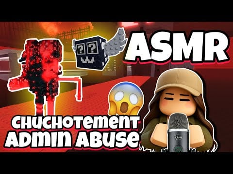 ASMR Français • CHUCHOTEMENT RELAXANT ET ADMIN ABUSE SUR STEAL A BRAINROT ! 😴(Rareté maudite)