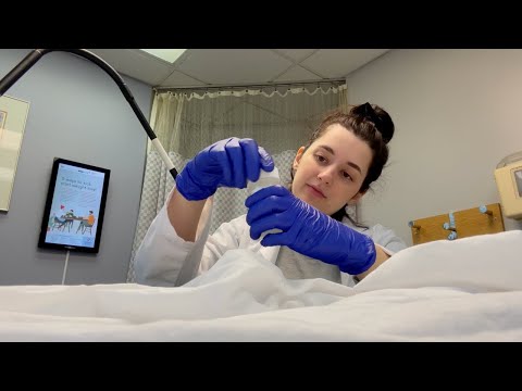 ASMR| Seeing the Gynecologist For Your Annual Exam and Pap Smear! (soft spoken, real medical office)