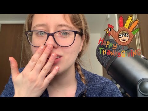 Thanksgiving Food Trigger Words ASMR 🦃🌽