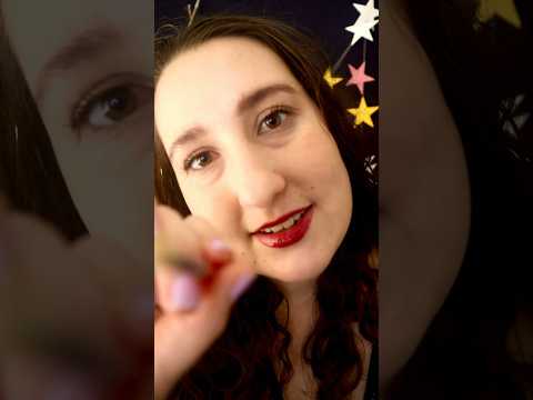 Poking Your Face w a Brush #asmr #relax #sleep #poke #brush #shorts