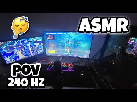 ASMR Français • Fortnite mais TU ES L’ASMR-ARTISTE 😴💤 (POV, 240 HZ)+Bruit de bouche & clavier souris