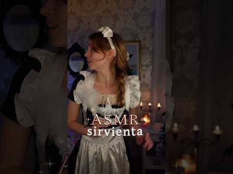 SIRVIENTA te prepara a ESCONDIDAS ✨ #ASMR #bridgerton