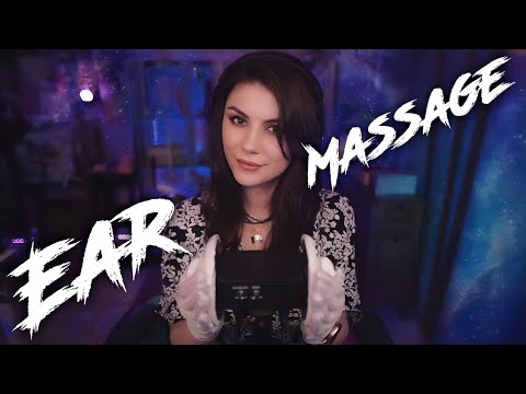 ASMR Ear Massage with Latex Gloves and Shaving Foam 💎 No Talking, 3Dio