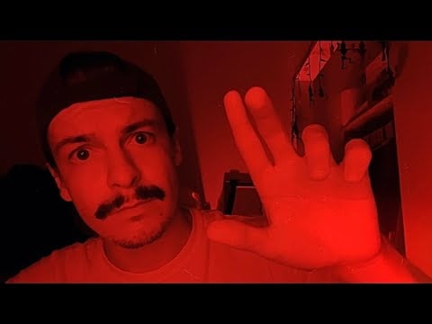 [ASMR] Sinister Red Hand Movements | Visual ASMR | Finger Fluttering