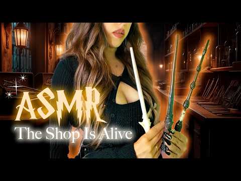 ASMR The Wand Chooses You 🪄 🧙‍♀️ | Wand Shop (Harry Potter Fantasy Roleplay)