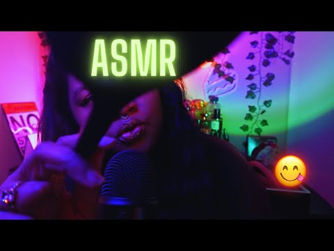 ASMR | Eating Your Face 🫦Personal Attention + Sticky Mouth during rainstorm  ⛈️☔️