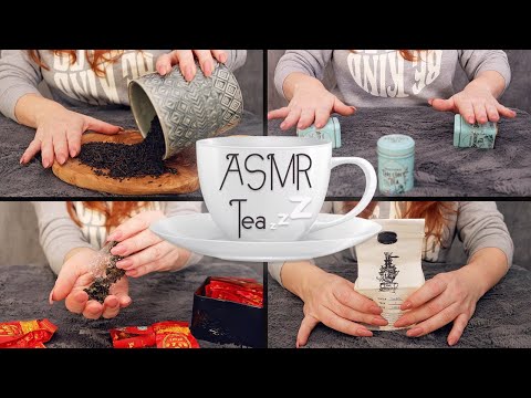 Tea to Make You Sleepy 🍵 ASMR 🍵 Crinkles, Crunching, Tapping