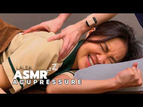 [ASMR] Thai Acupressure Massage for Office Syndrome—Intense but Effective!