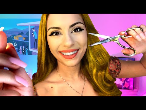 ASMR Haircut Roleplay 💈 ~Trim, Style & Scalp Massage~ Barbershop RP