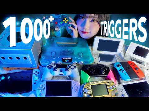 【ASMR】最高に寝れる1000＋種類の音💤プレビューコレクション(4周年記念動画/作業用＆睡眠用)