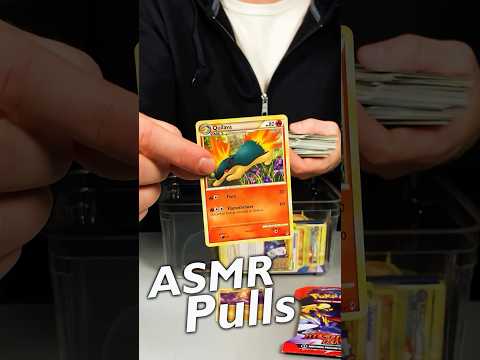 Relaxing Pokemon card pulls #asmr #pokemon