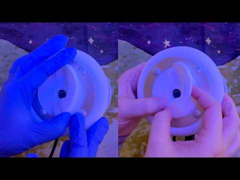 Thorough Ear Touching & Palpation Exam For Sleep 💤 With & Without Gloves | ASMR