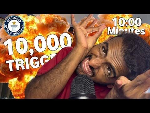 ASMR 10,000 TRIGGERS IN 10 MINUTES 🌶️
